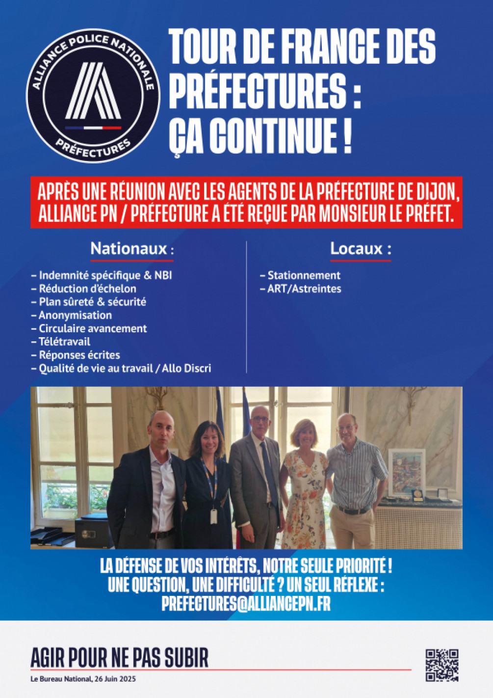 Tour de France des préfectures : ça continue !