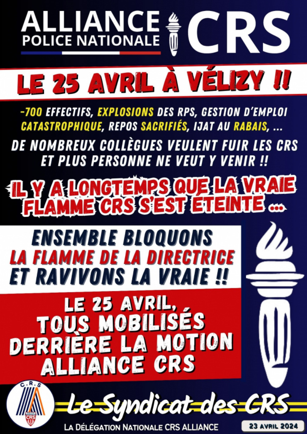 25 avril à Vélizy