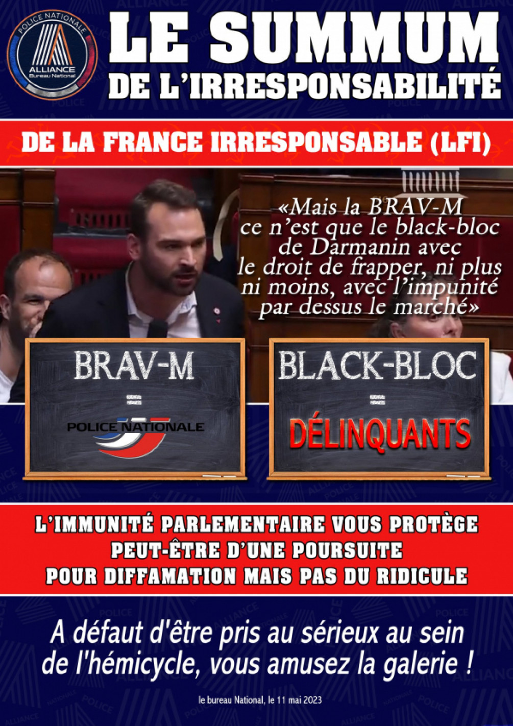 Le SUMMUM de l'irresponsabilité de la France Irresponsable