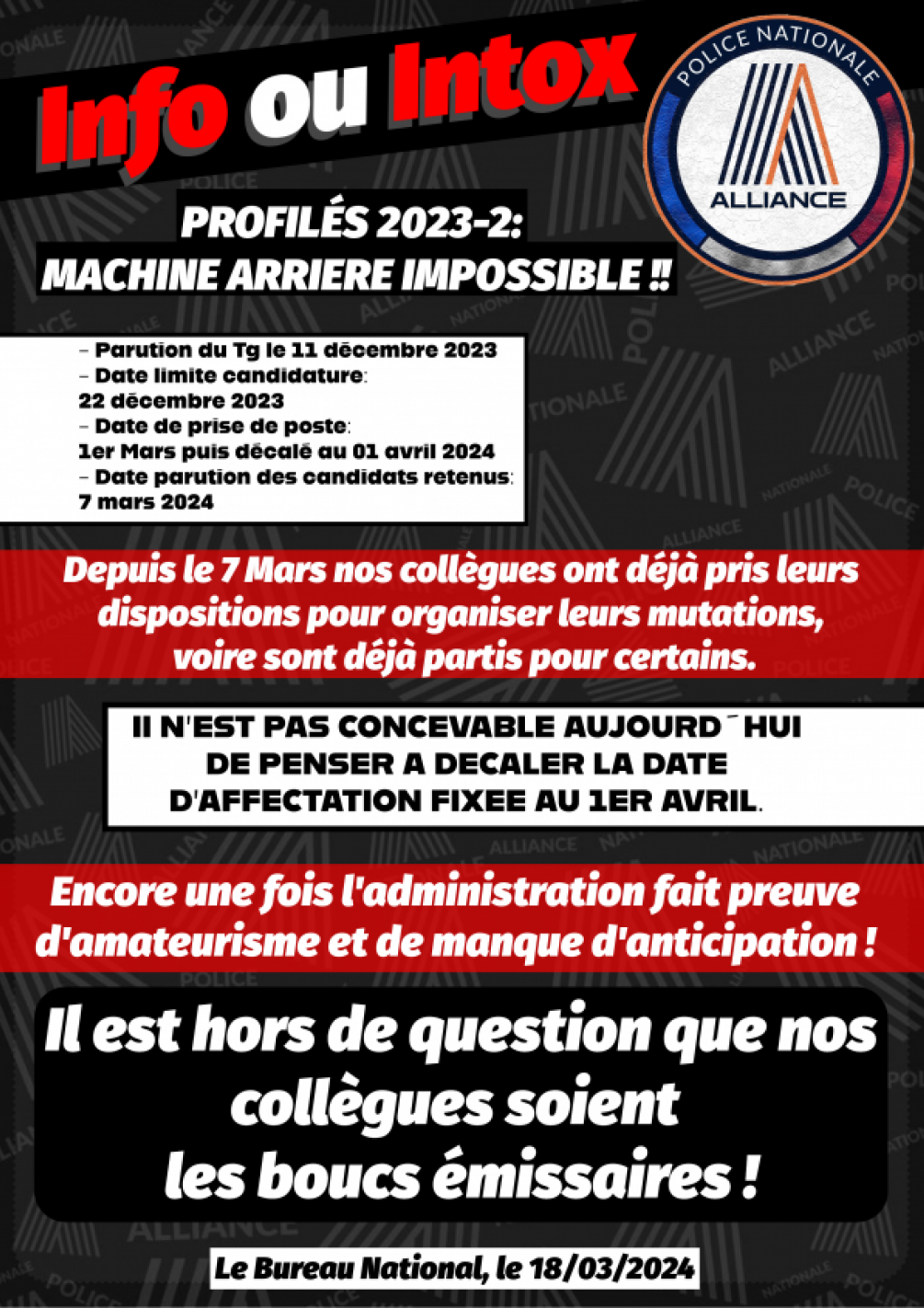 Profilés 2023-2 Info ou Intox